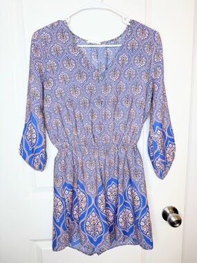 Soprano Romper Women Boho Jumper Lightweight Short Inseam Summer